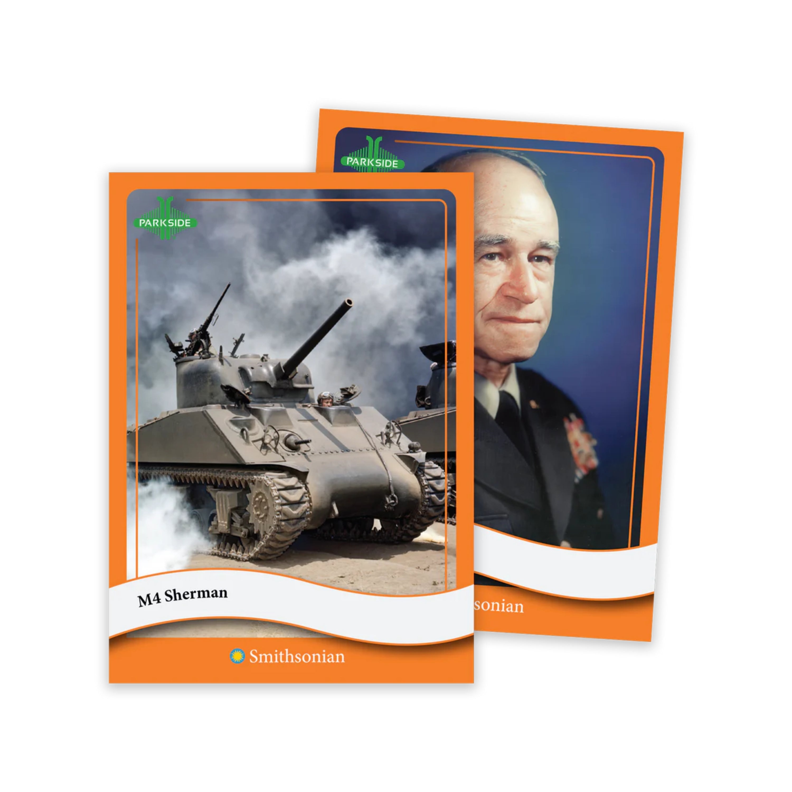 Allies of WWII Parkside Smithsonian Curiosity Cards 50Ct. Box Set - 1st Edition