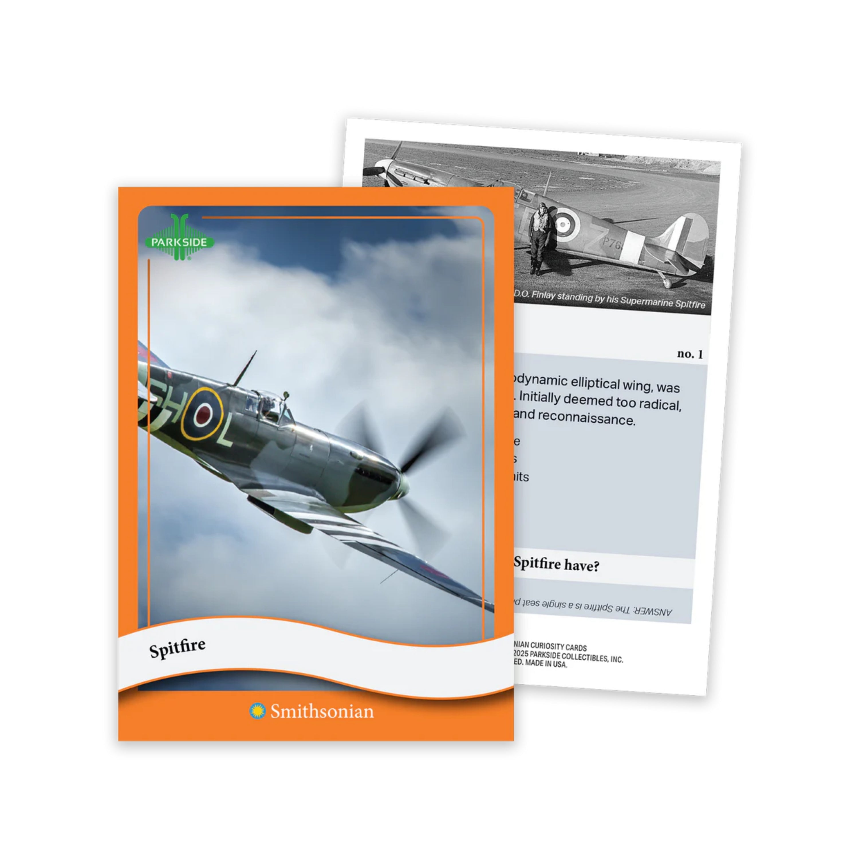 Allies of WWII Parkside Smithsonian Curiosity Cards 50Ct. Box Set - 1st Edition