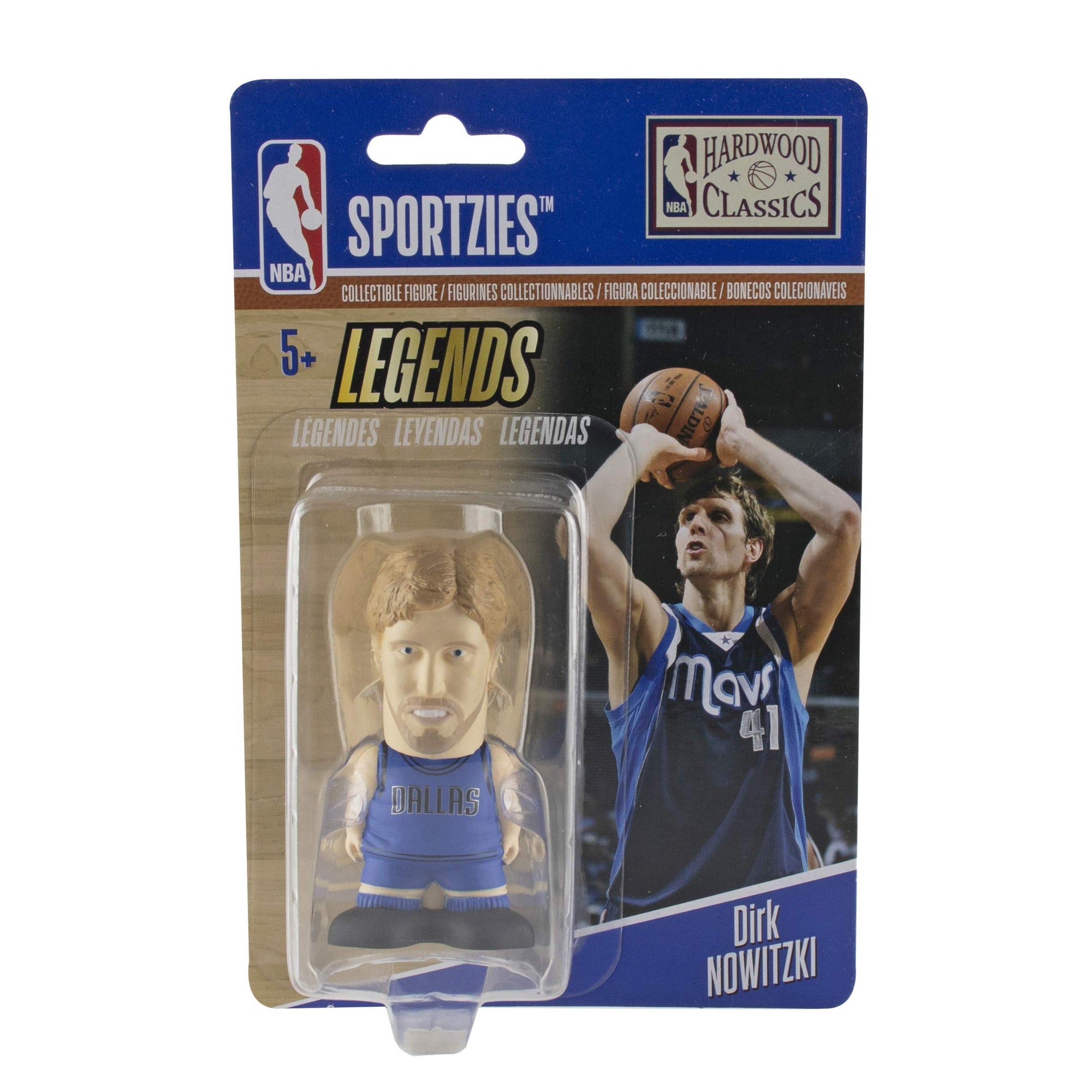 Dirk Nowitzki 2.5" Sportzies NBA Hardwood Classics Collectible Figurine