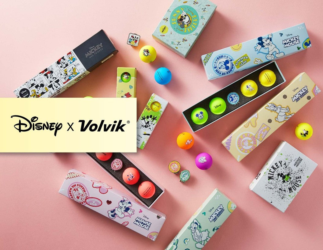 Disney Mickey Country Club Licensed 6 Golf Ball Pack by Volvik