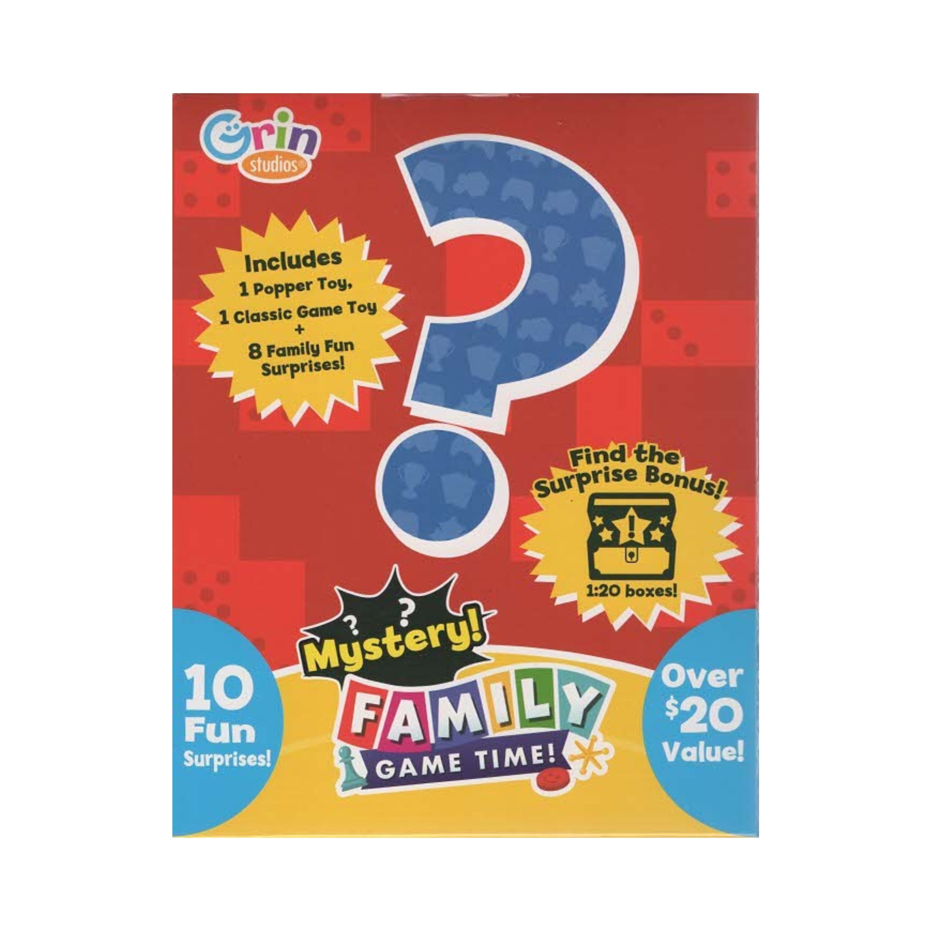 Grin Studios Family Game Time Mystery Toy Box
