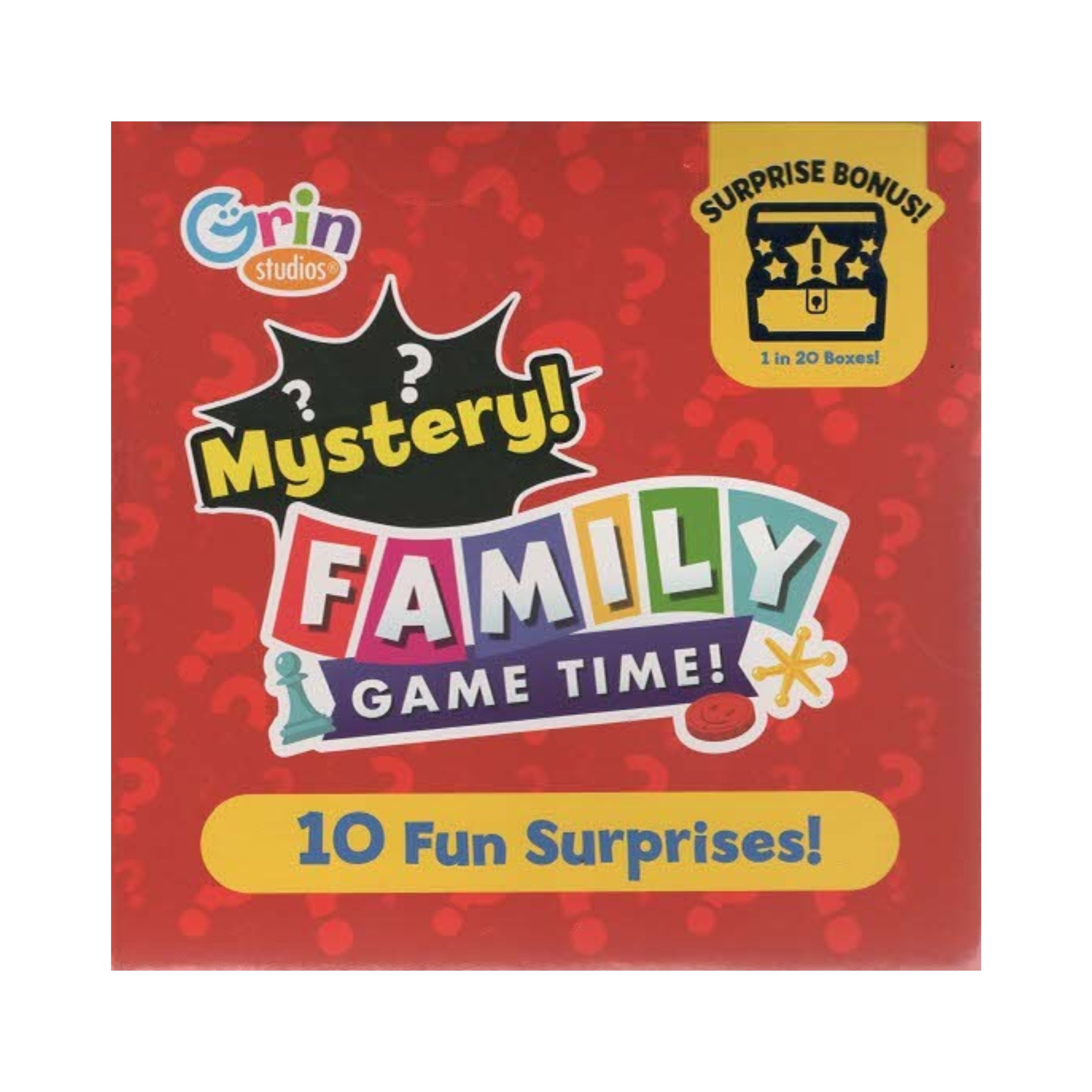 Grin Studios Family Game Time Mystery Toy Box