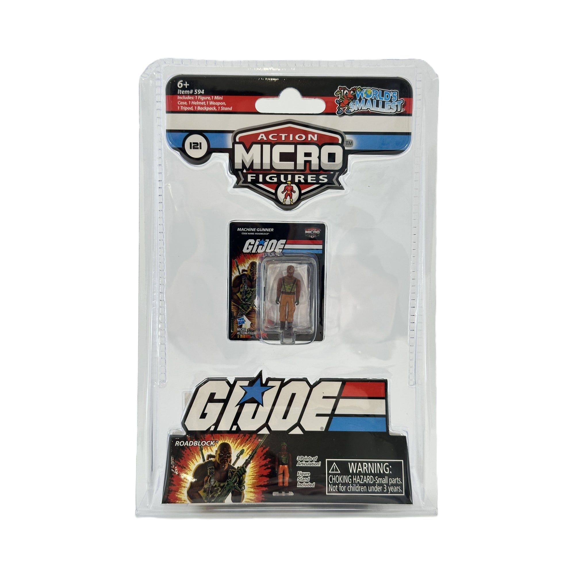 G.I. Joe vs Cobra World's Smallest Complete Set of Three Action Figures