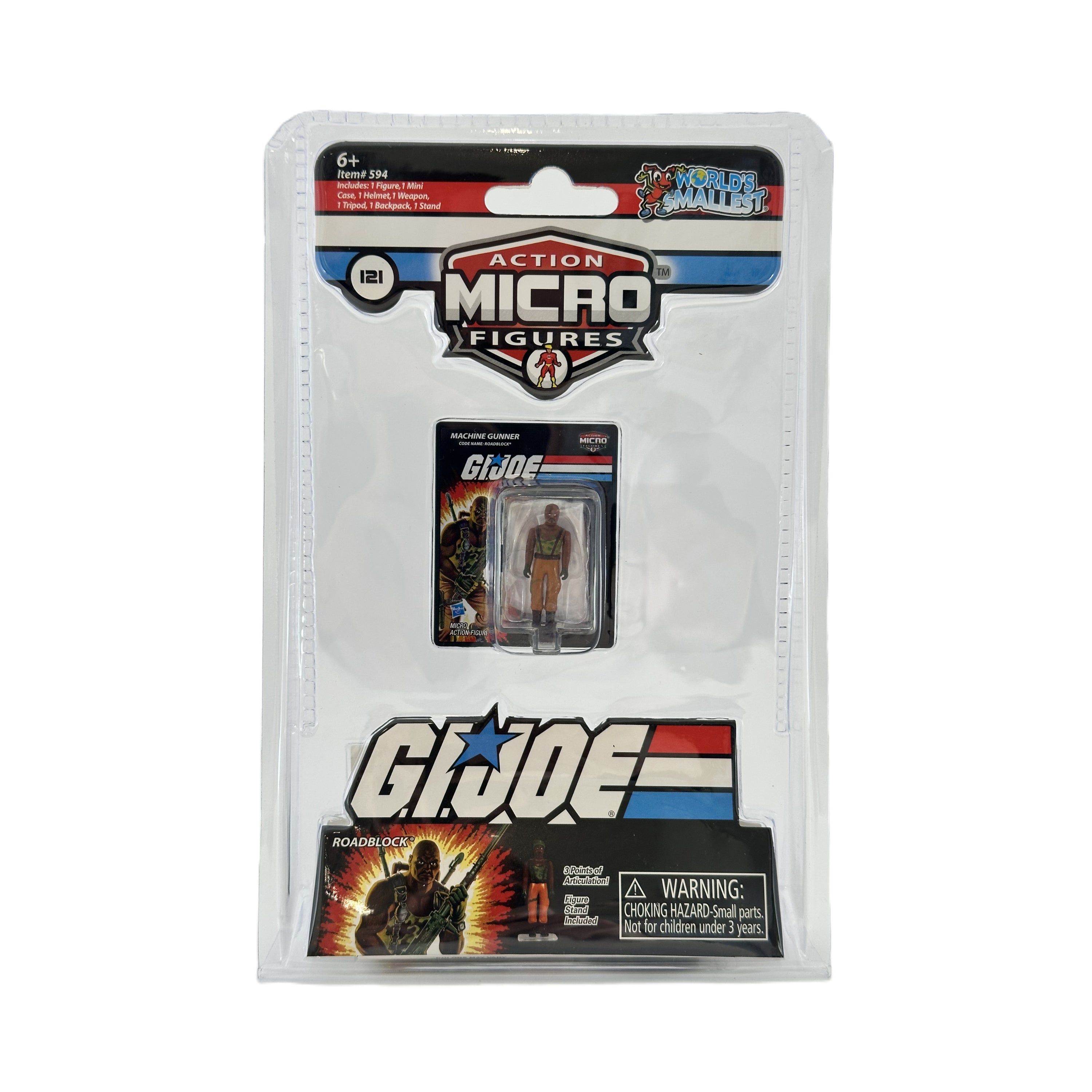 G.I. Joe vs Cobra World's Smallest Complete Set of Three Action Figures