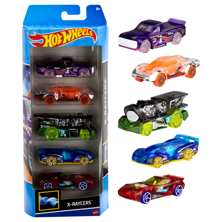 Hot Wheels 2025 Assorted Diecast 5 Car Set