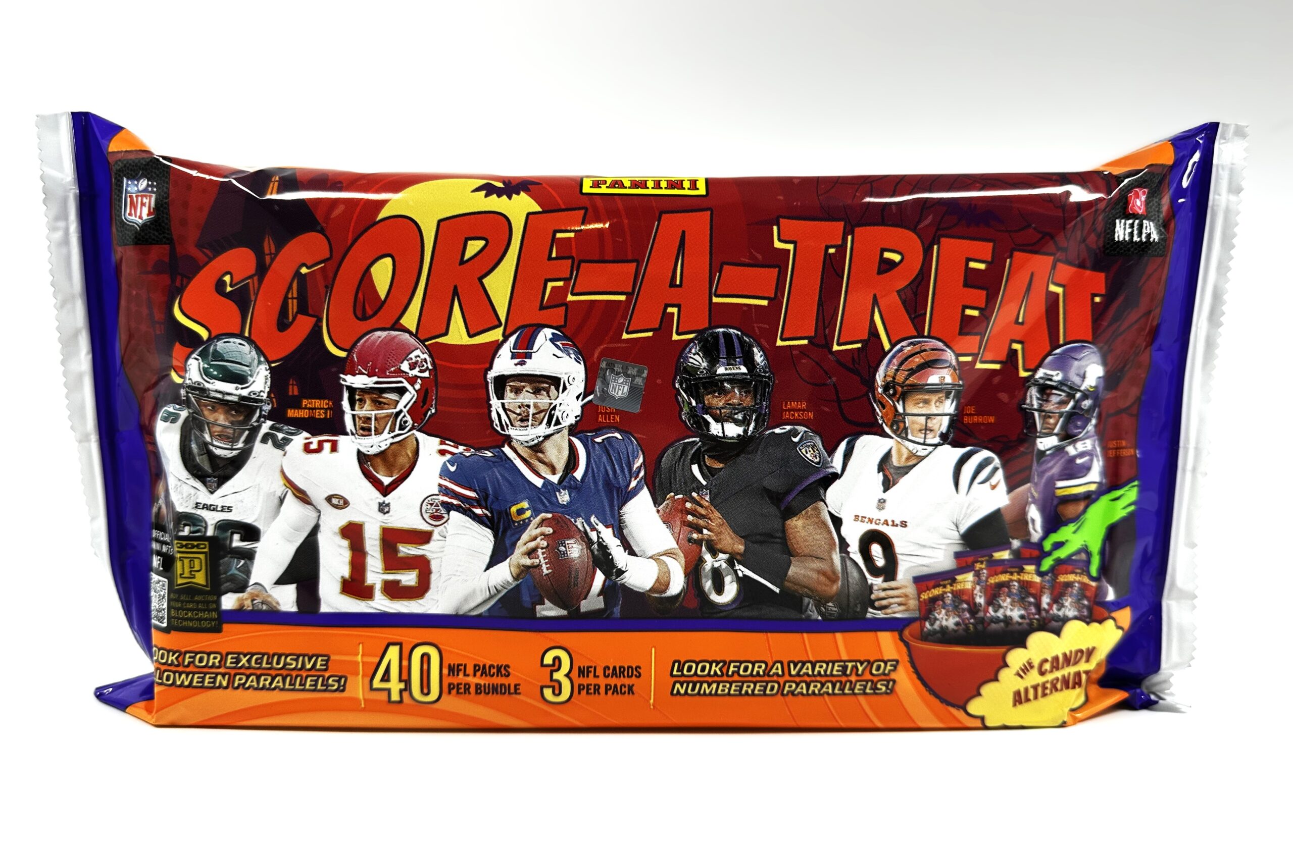 2025 Panini Score NFL Football 40pk Halloween Treat Pack Bundle