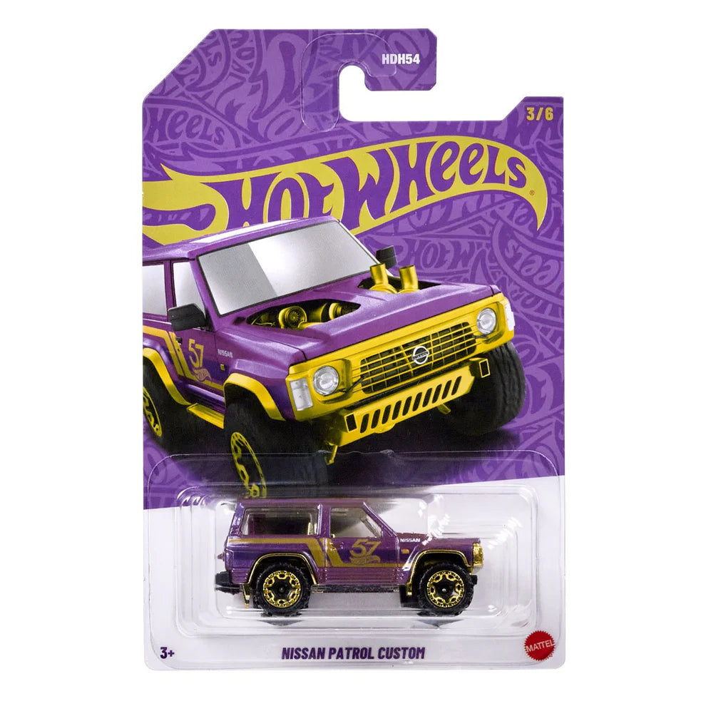 Hot Wheels 2025 Pearl & Chrome 57th Anniversary Vehicle