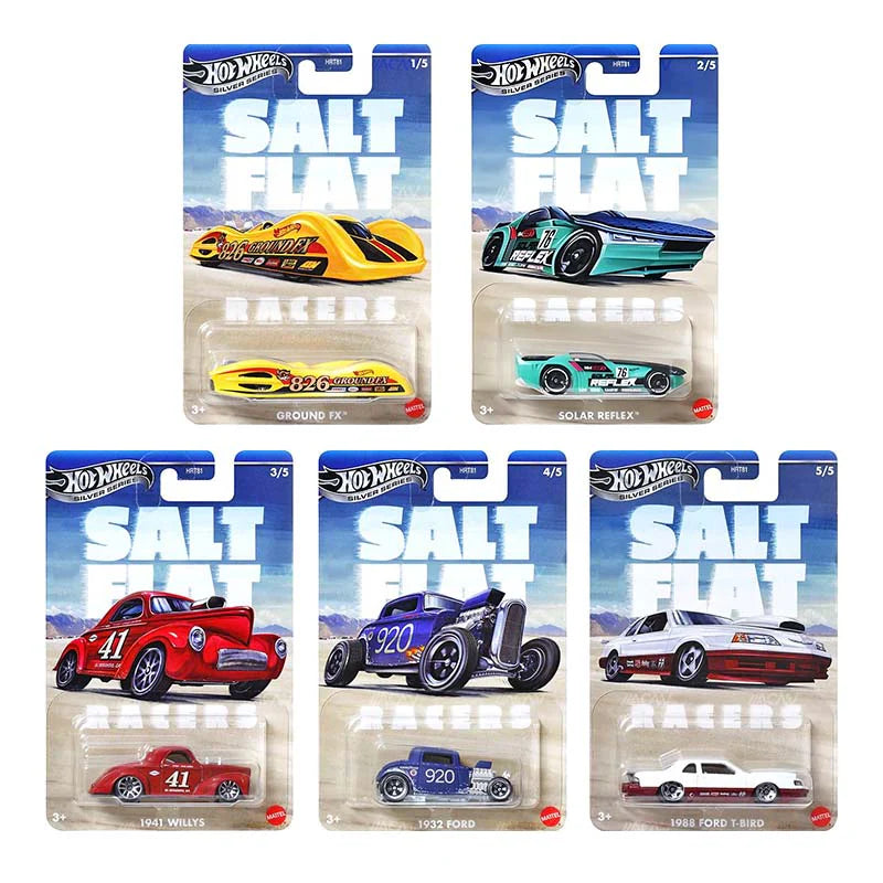 Hot Wheels 2025 Silver Series Salt Flat Racer Vintage Mix