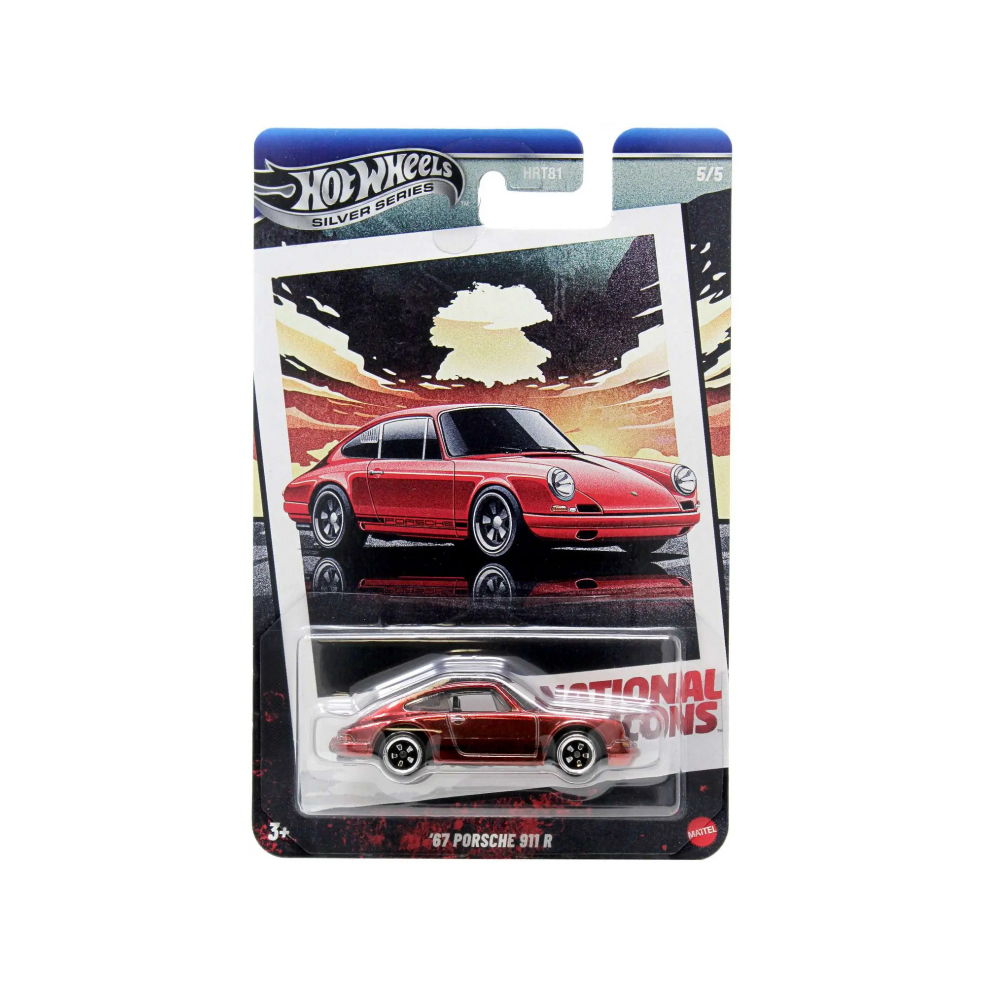 Hot Wheels 2025 Silver Series National Icons Vintage Mix