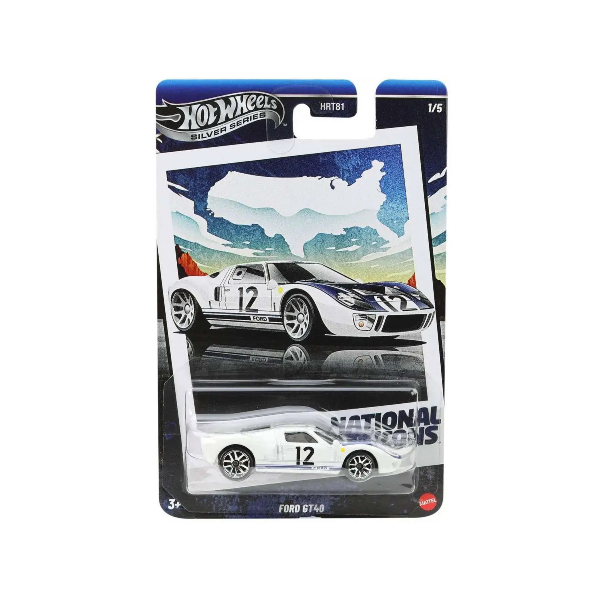 Hot Wheels 2025 Silver Series National Icons Vintage Mix