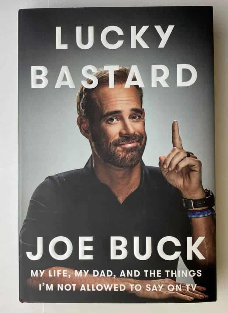 Lucky Bastard, Joe Buck, Hardcover Autobiographical Autographed Book