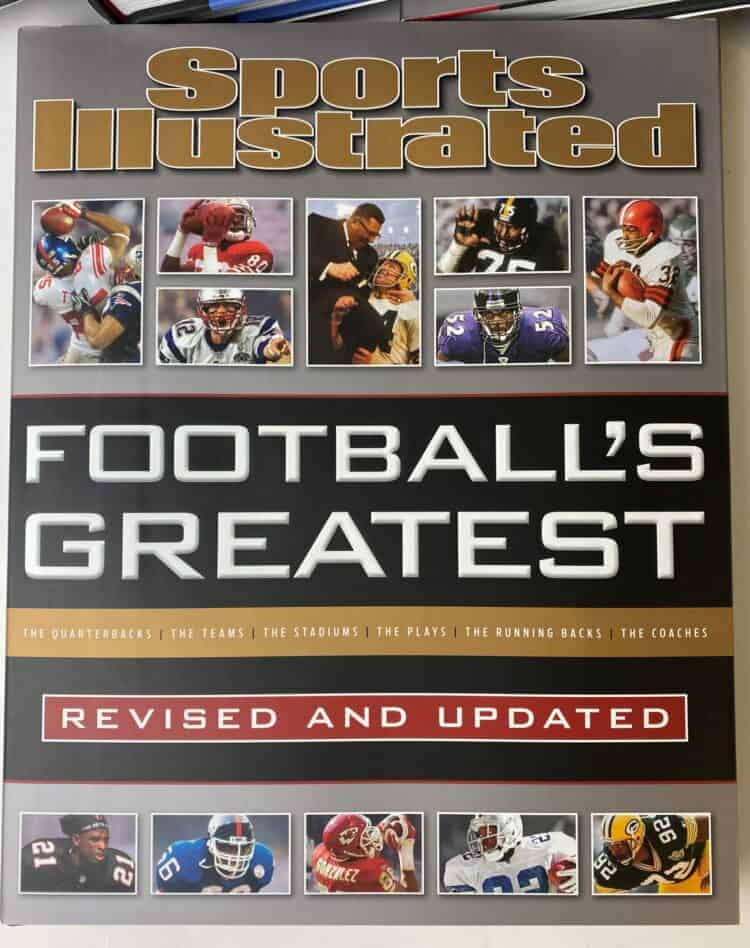 Sports Illustrated Football's Greatest, Hardcover Coffee Table Book