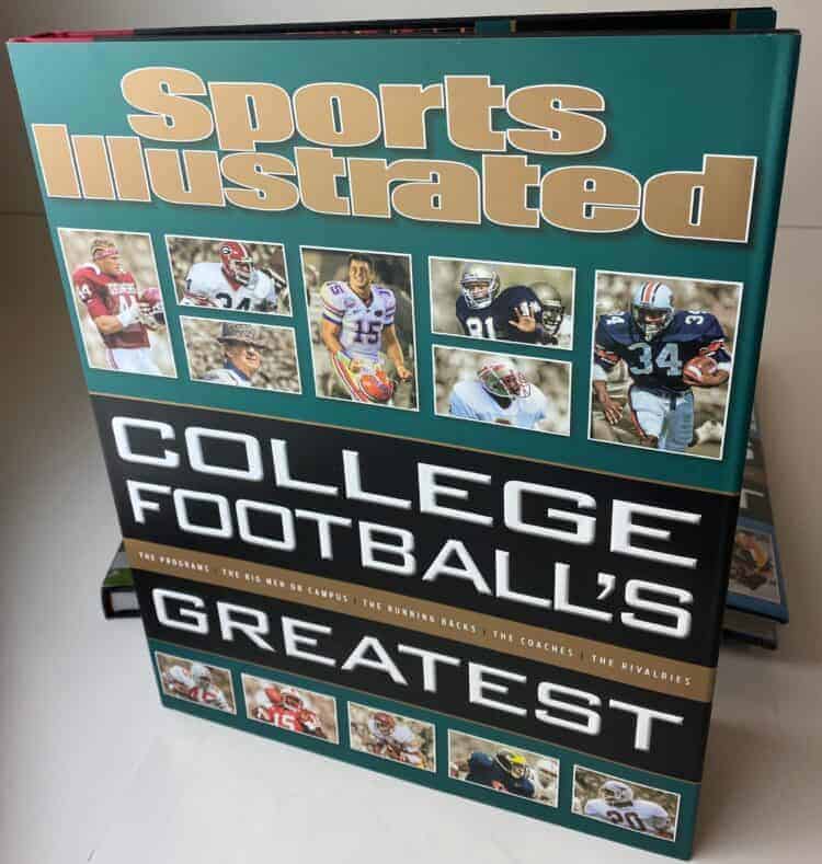 Sports Illustrated College Football's Greatest, Hardcover Coffee Table Book