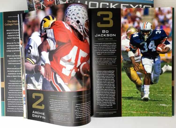 Sports Illustrated College Football's Greatest, Hardcover Coffee Table Book