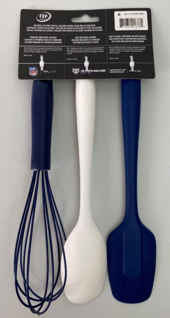 Dallas Cowboys NFL Licensed Team Logo 3-PIECE KITCHEN UTENSIL SET