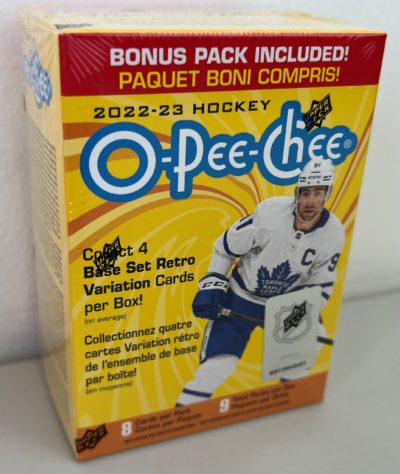 2022-23 Upper Deck O-Pee-Chee NHL Hockey 72ct. Blaster Box