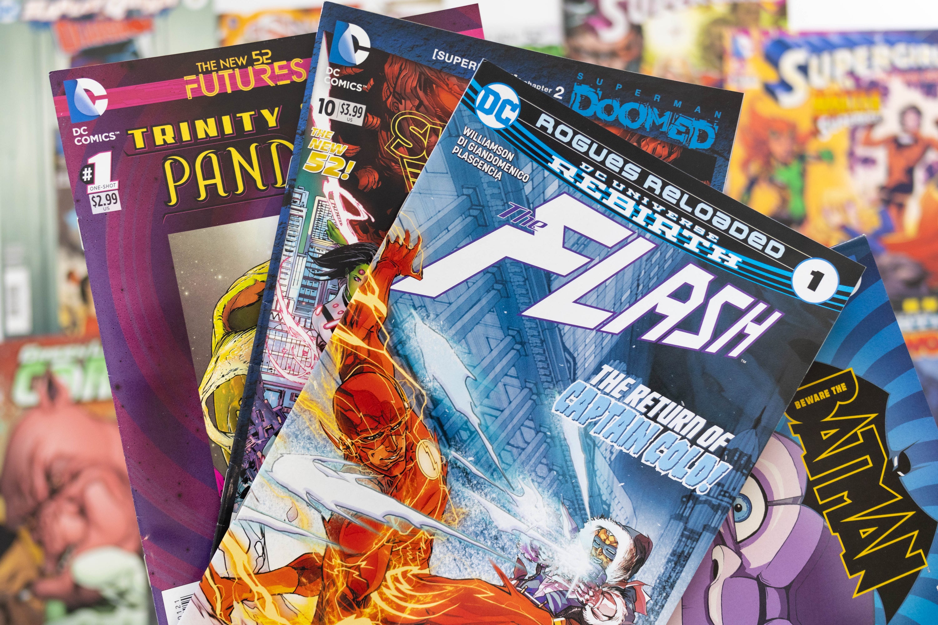 DC Assorted 3ct. Comics Book Pack