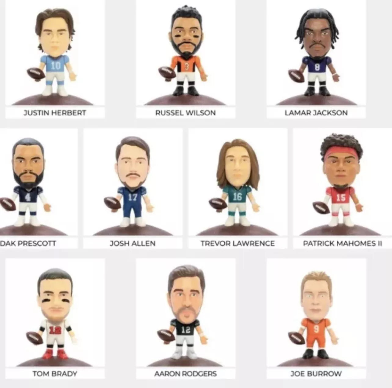 2022 Culturefly NFL SMOLS Superstars Series 2 Blind Box Collectible Figure