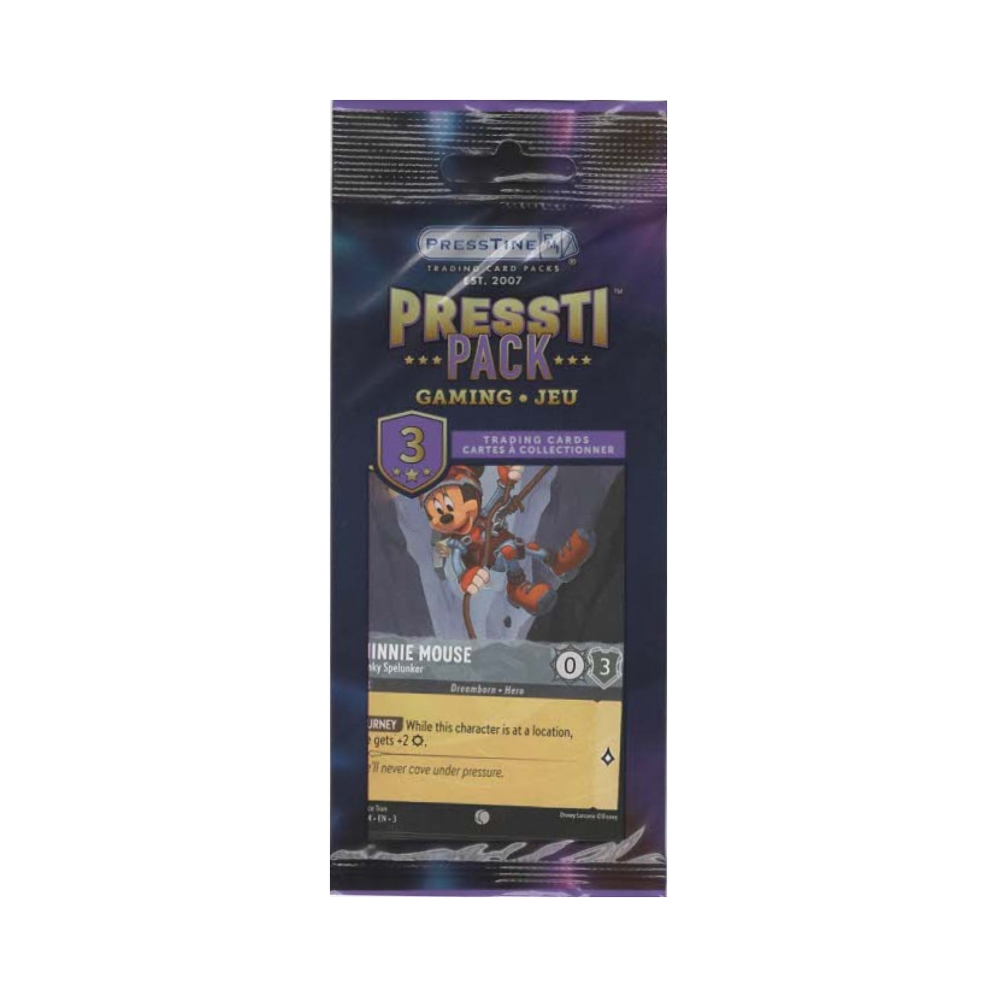 Disney Lorcana 3 Ct. PresstiPack