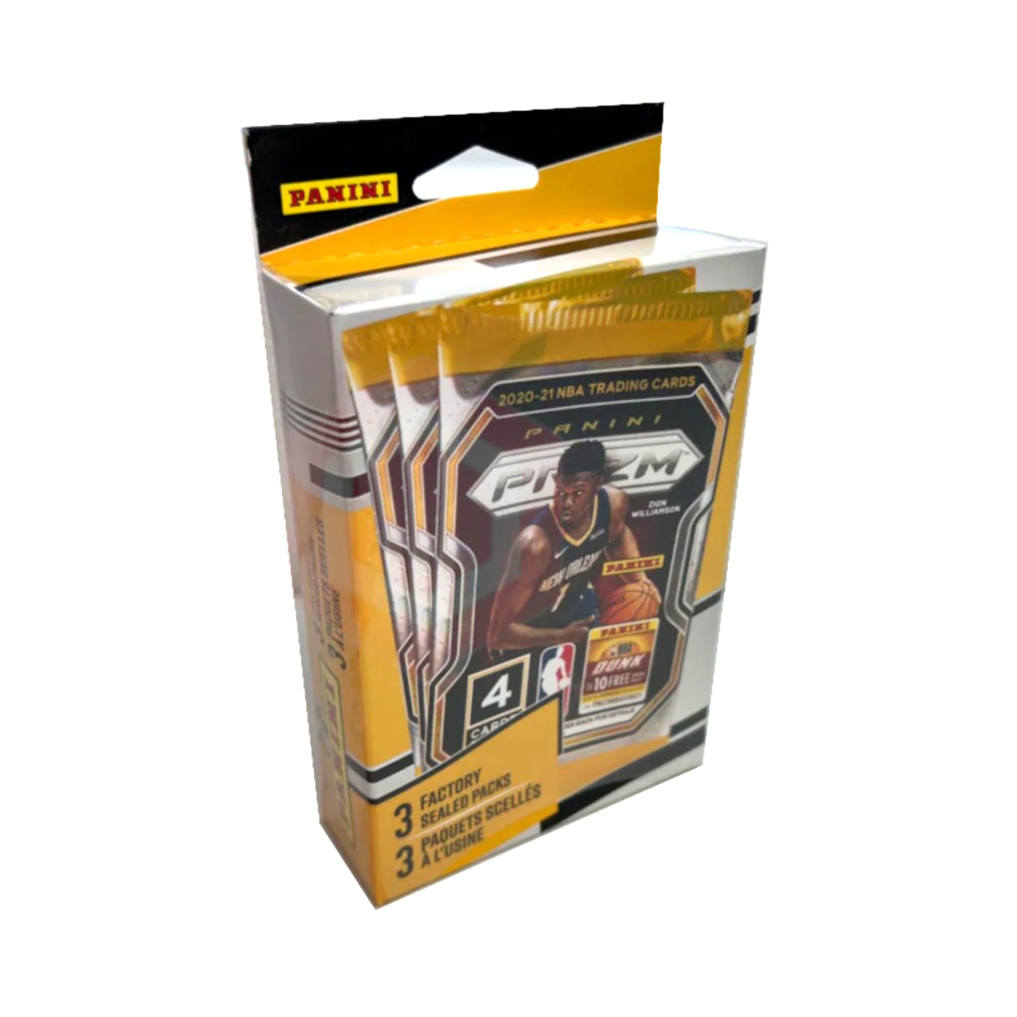 2020-21 Panini Prizm NBA Basketball 3pk. MJH Hanger Box