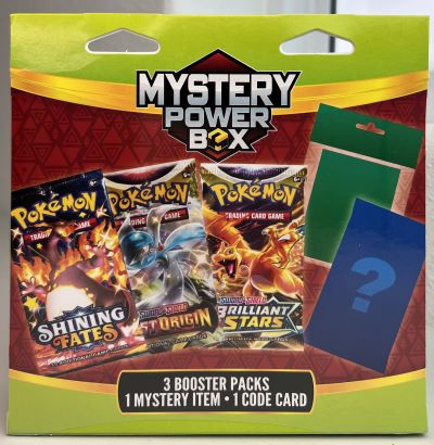 Pokemon Mystery Power Box Double Hanger Box 2024 MJH Walgreens Exclusive