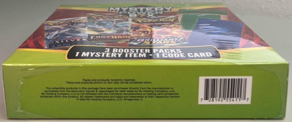 Pokemon Mystery Power Box Double Hanger Box 2024 MJH Walgreens Exclusive