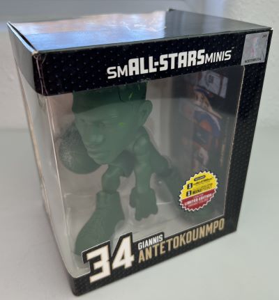 Giannis Antetokounmpo 6" smALL STARS NBA GREEN VARIANT Collectible Figurine