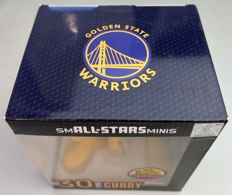 Stephen Curry 6" smALL STARS NBA YELLOW VARIANT Collectible Figurine