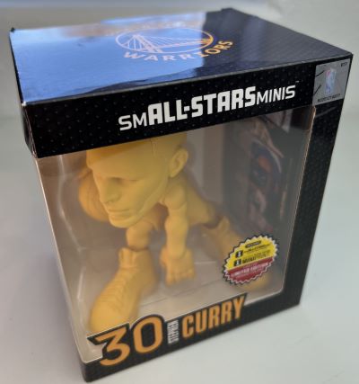 Stephen Curry 6" smALL STARS NBA YELLOW VARIANT Collectible Figurine