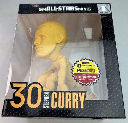 Stephen Curry 6" smALL STARS NBA YELLOW VARIANT Collectible Figurine