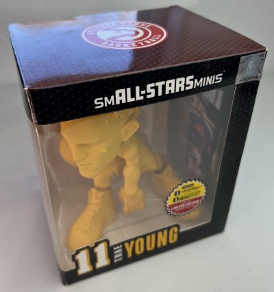 Trae Young 6" smALL STARS NBA GOLD VARIANT Collectible Figurine