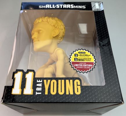 Trae Young 6" smALL STARS NBA GOLD VARIANT Collectible Figurine