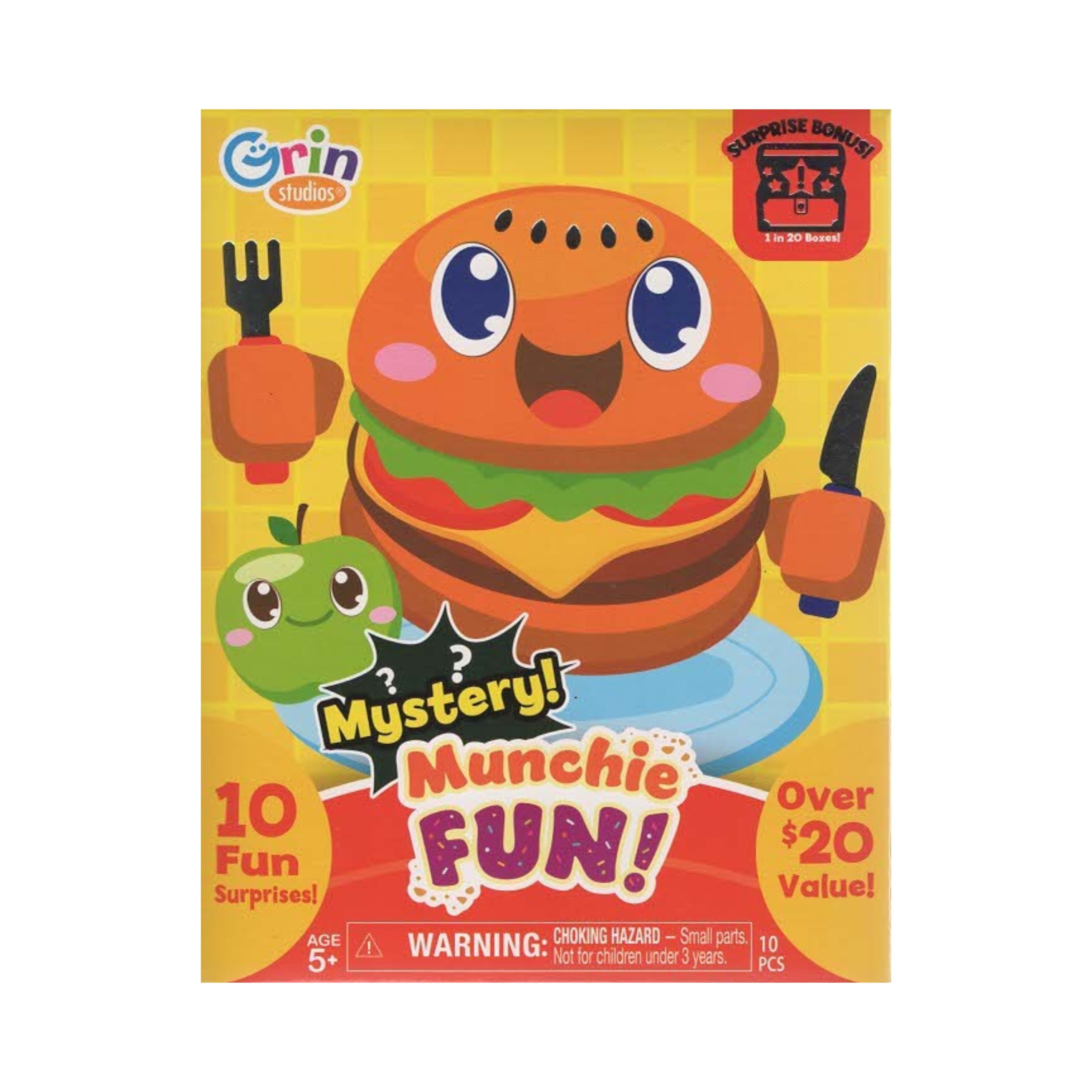 Grin Studios Munchie Fun Mystery Toy Box
