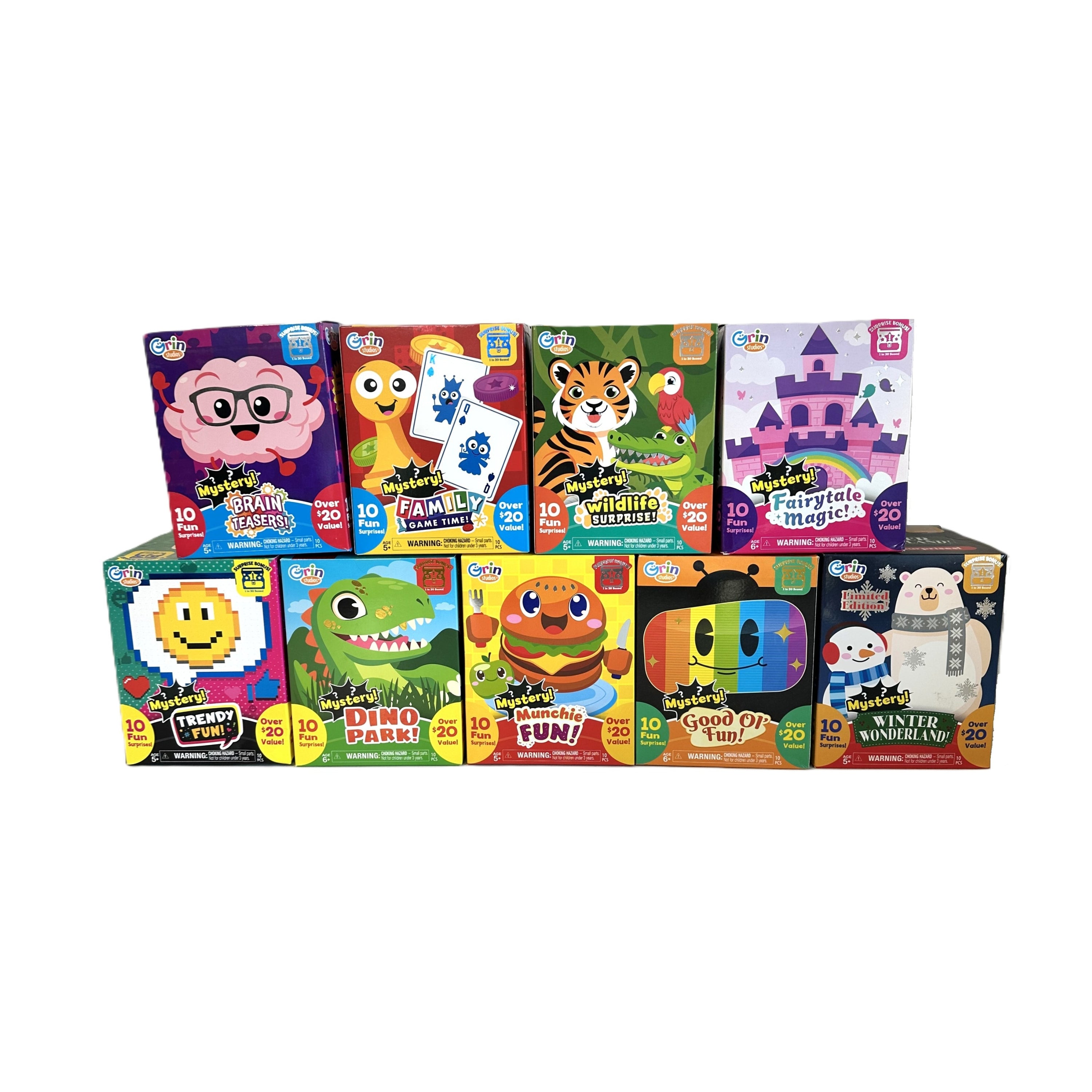 Grin Studios Trendy Fun Mystery Toy Box