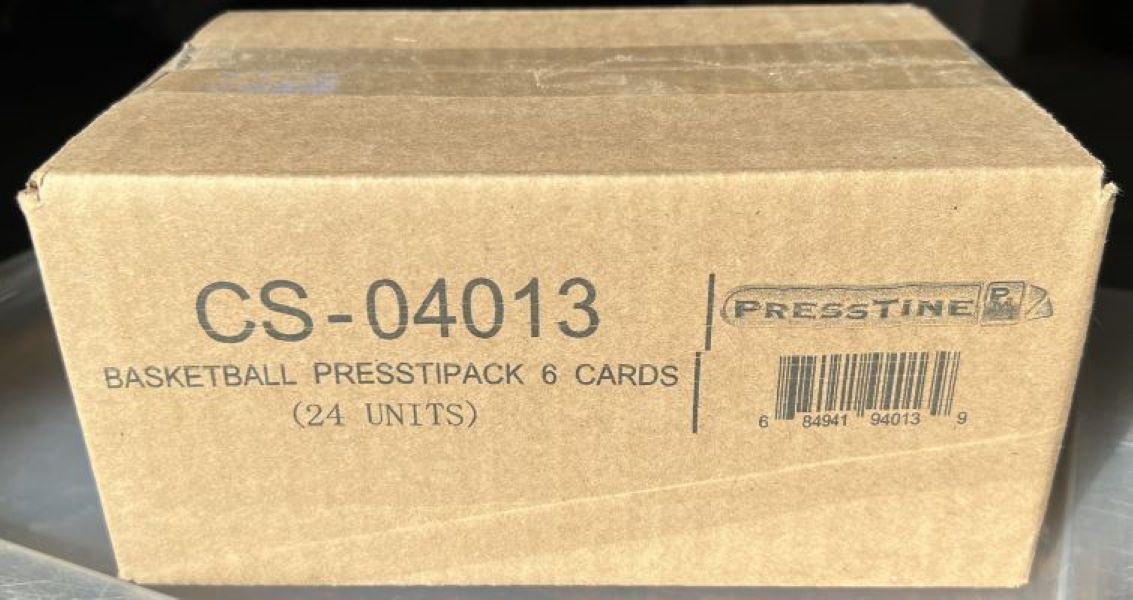 PMI Basketball Trading Cards 6ct. PresstiPack