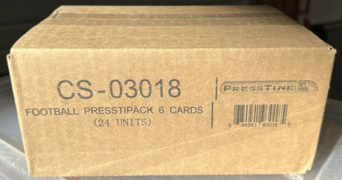 Football Trading Cards 6ct. PRESSTI PACK Pack
