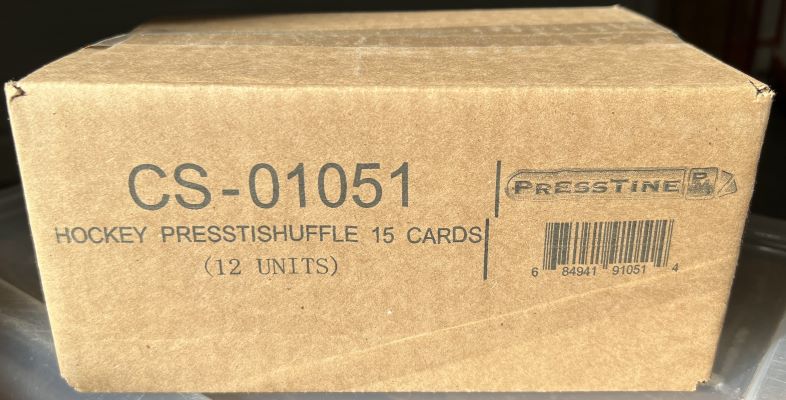 Hockey Trading Cards 15ct. PRESSTI SHUFFLE Pack