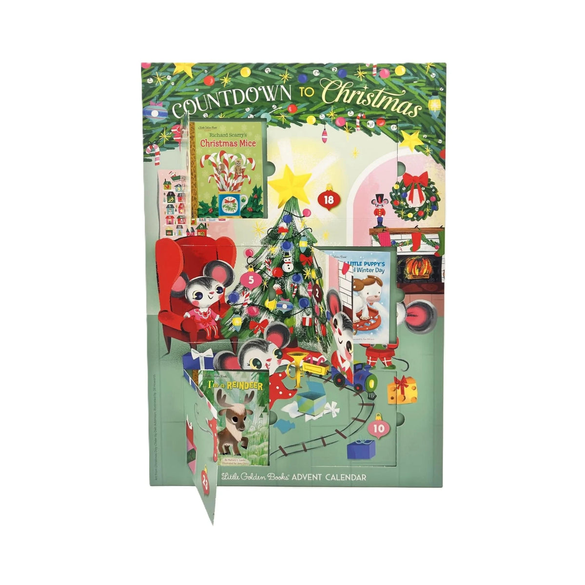 Little Golden Books Advent Calendar: Countdown to Christmas