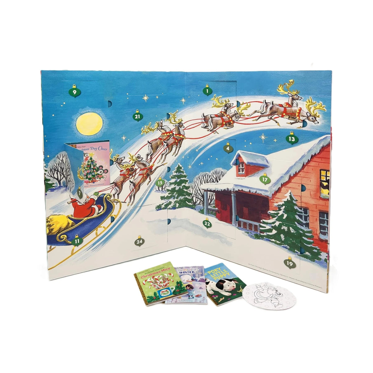 Little Golden Books Advent Calendar: Countdown to Christmas