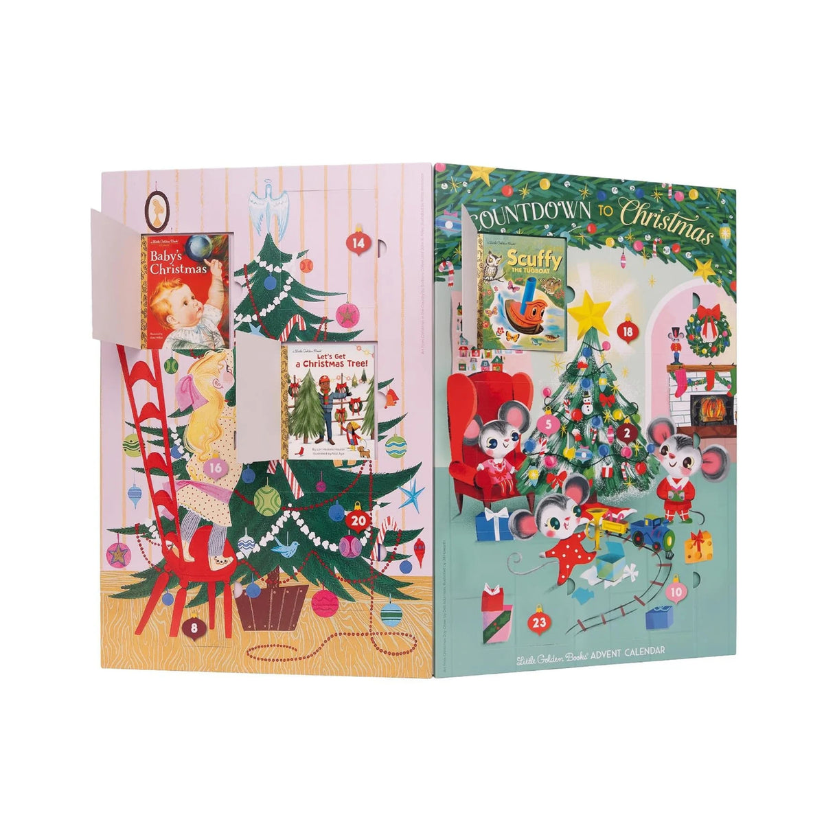 Little Golden Books Advent Calendar: Countdown to Christmas