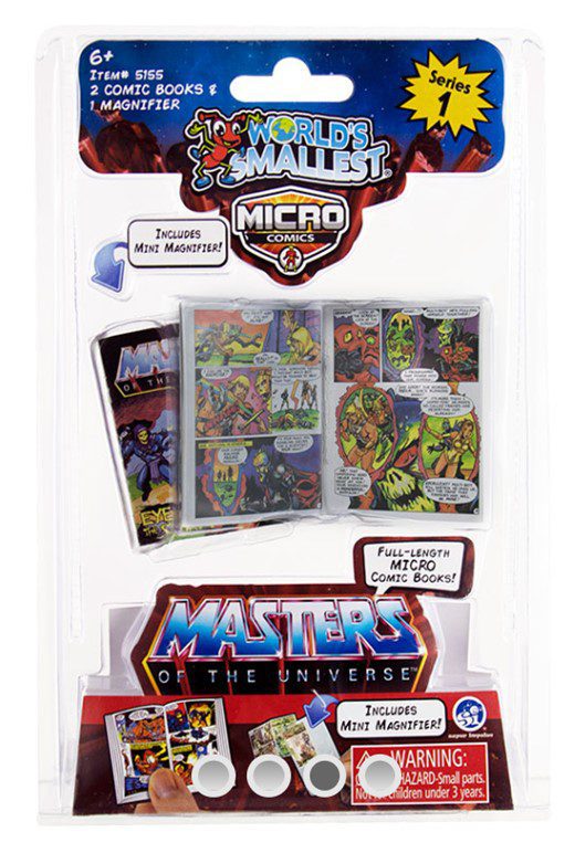 Masters of the Universe World's Smallest Comic Book
