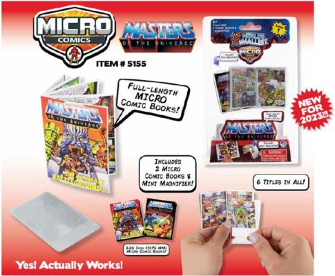Masters of the Universe World's Smallest Comic Book