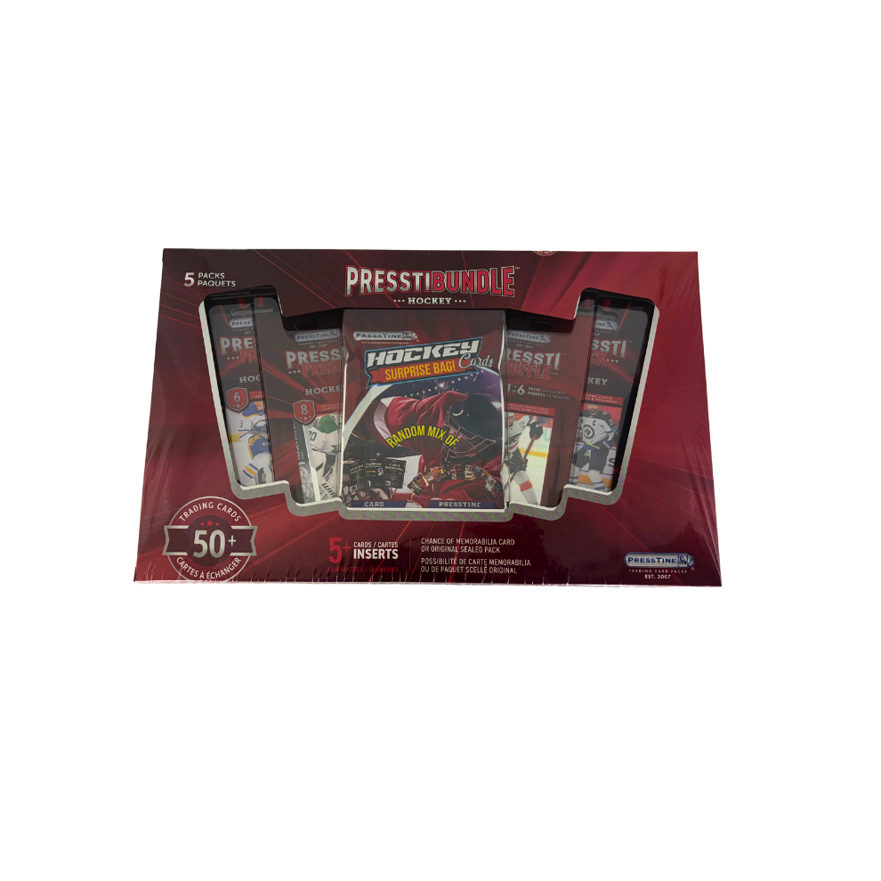 Hockey Cards 50ct. PresstiBundle Box Set