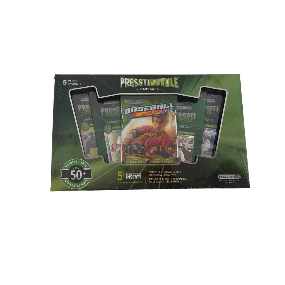 Baseball Cards 50ct. PresstiBundle Box Set