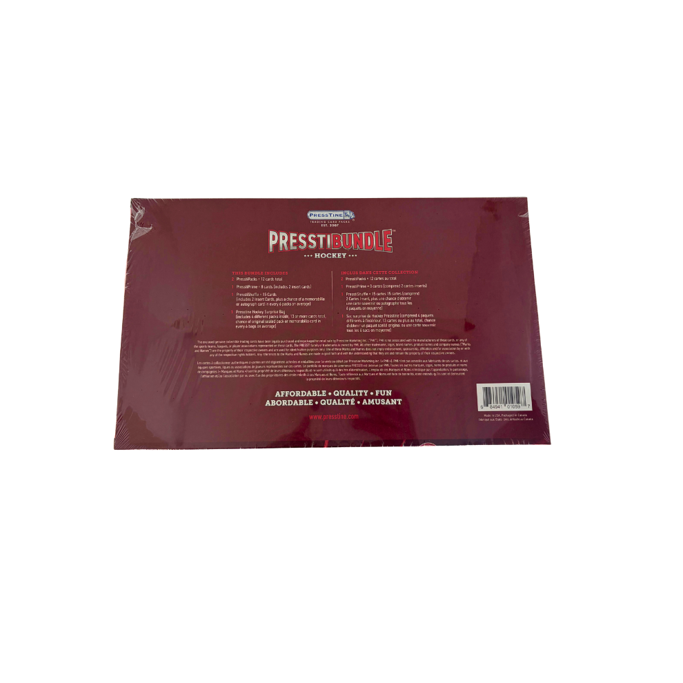 Hockey Cards 50ct. PresstiBundle Box Set