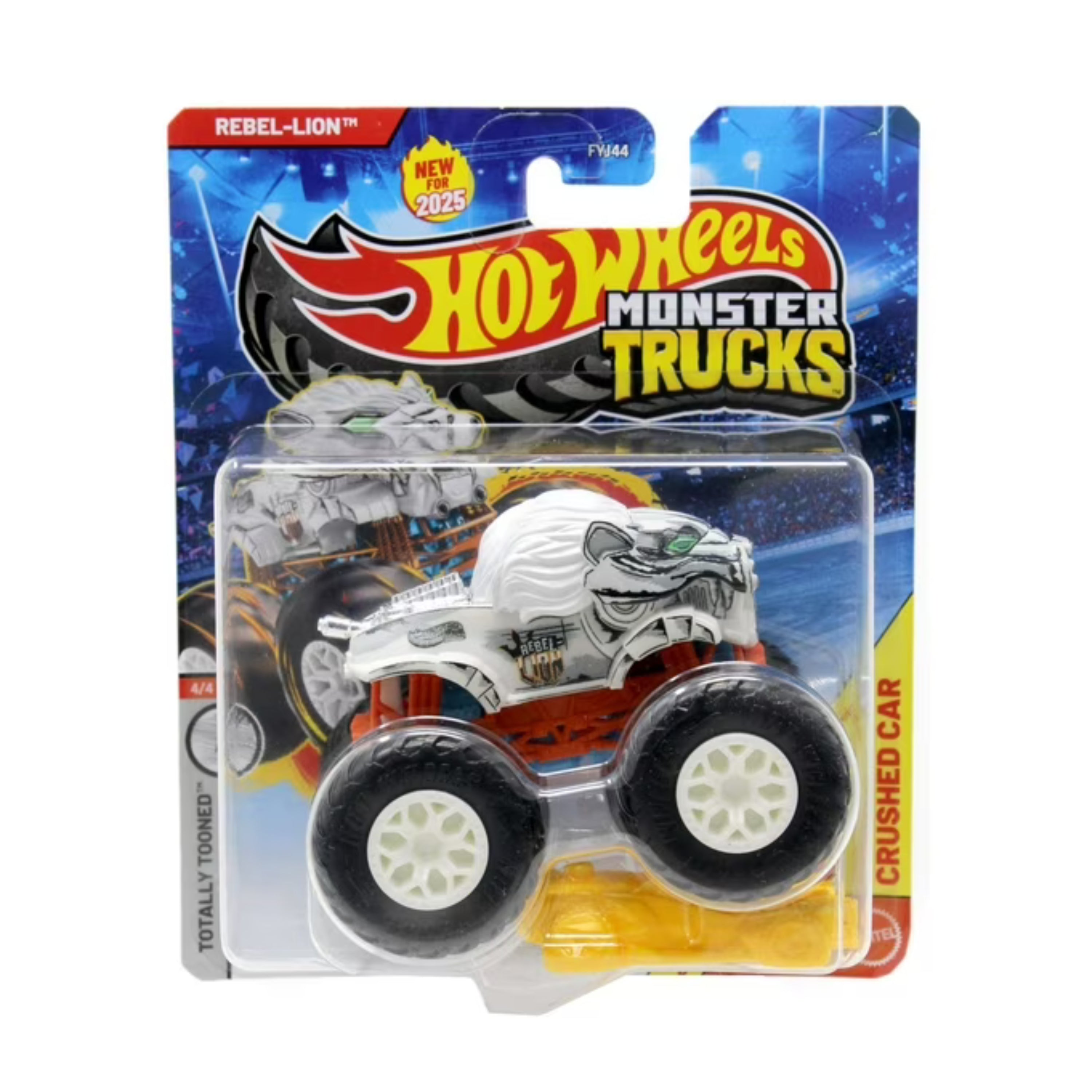 Hot Wheels Monster Truck & Crushed Car Set