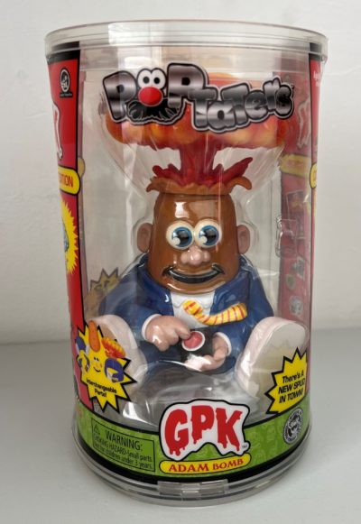 Poptater "Adam Bomb" Garbage Pail Kids 4" Potato Head Figurine