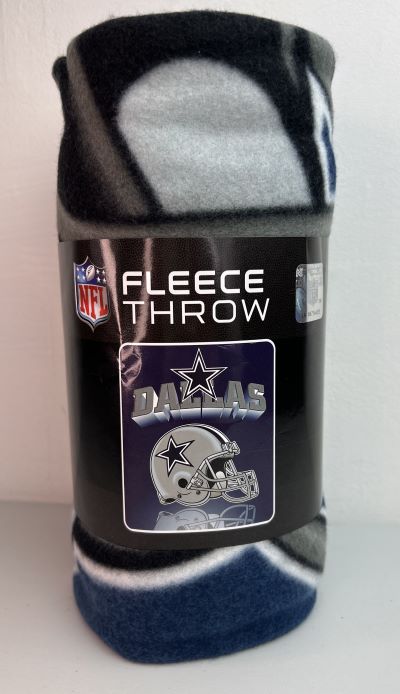 Dallas Cowboys NFL Football Fleece Throw Blanket