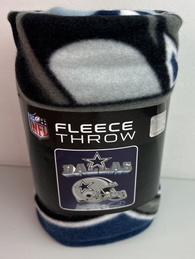 Dallas Cowboys NFL Football Fleece Throw Blanket