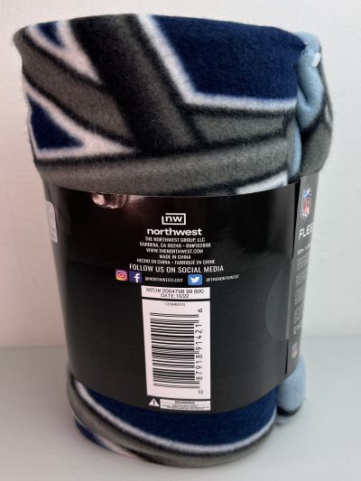 Dallas Cowboys NFL Football Fleece Throw Blanket